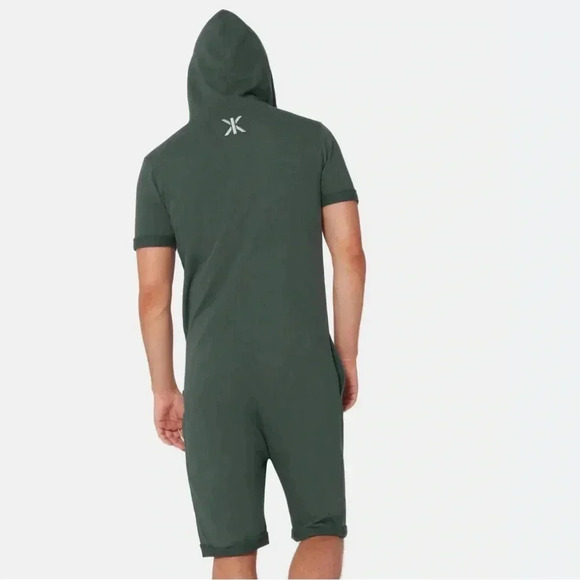 Onepiece short jumpsuit color green size XS - Picture 4 of 12